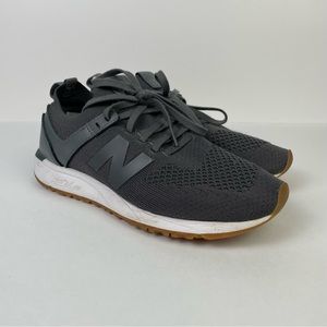 New Balance 247 Rev Lite Gray Running Shoes Sneakers WRL247SY Women’s Size 8